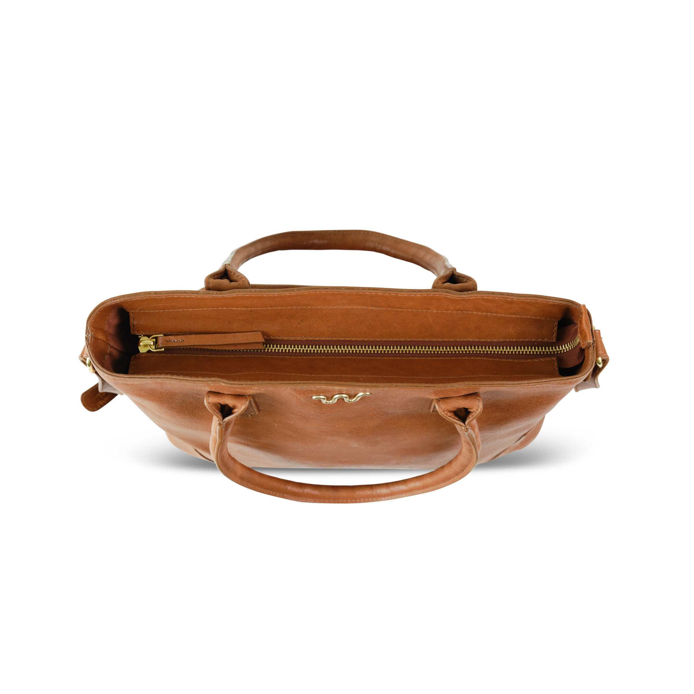 Legacy Leather Zip Tote