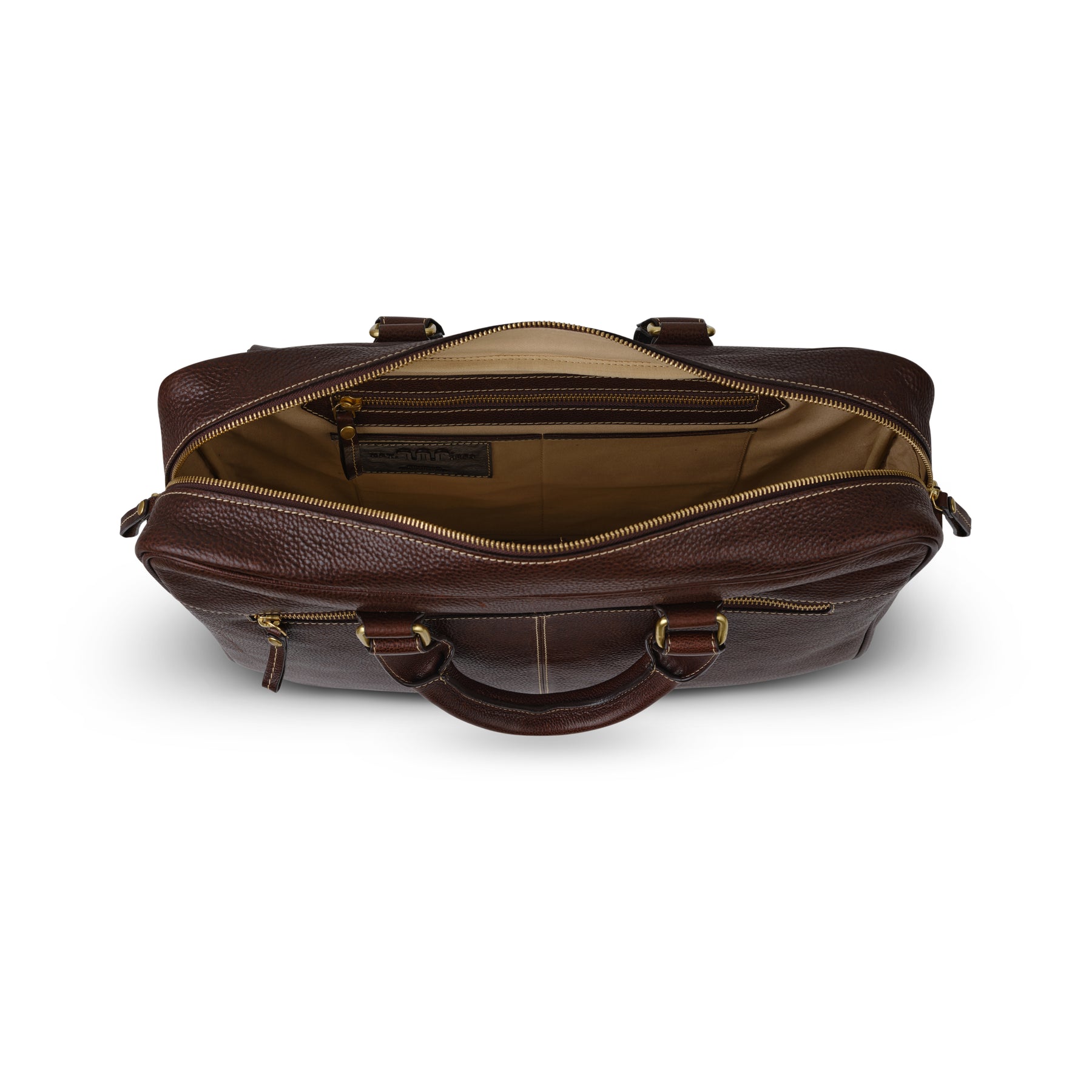 Laureles Messenger Briefcase – King Ranch Saddle Shop