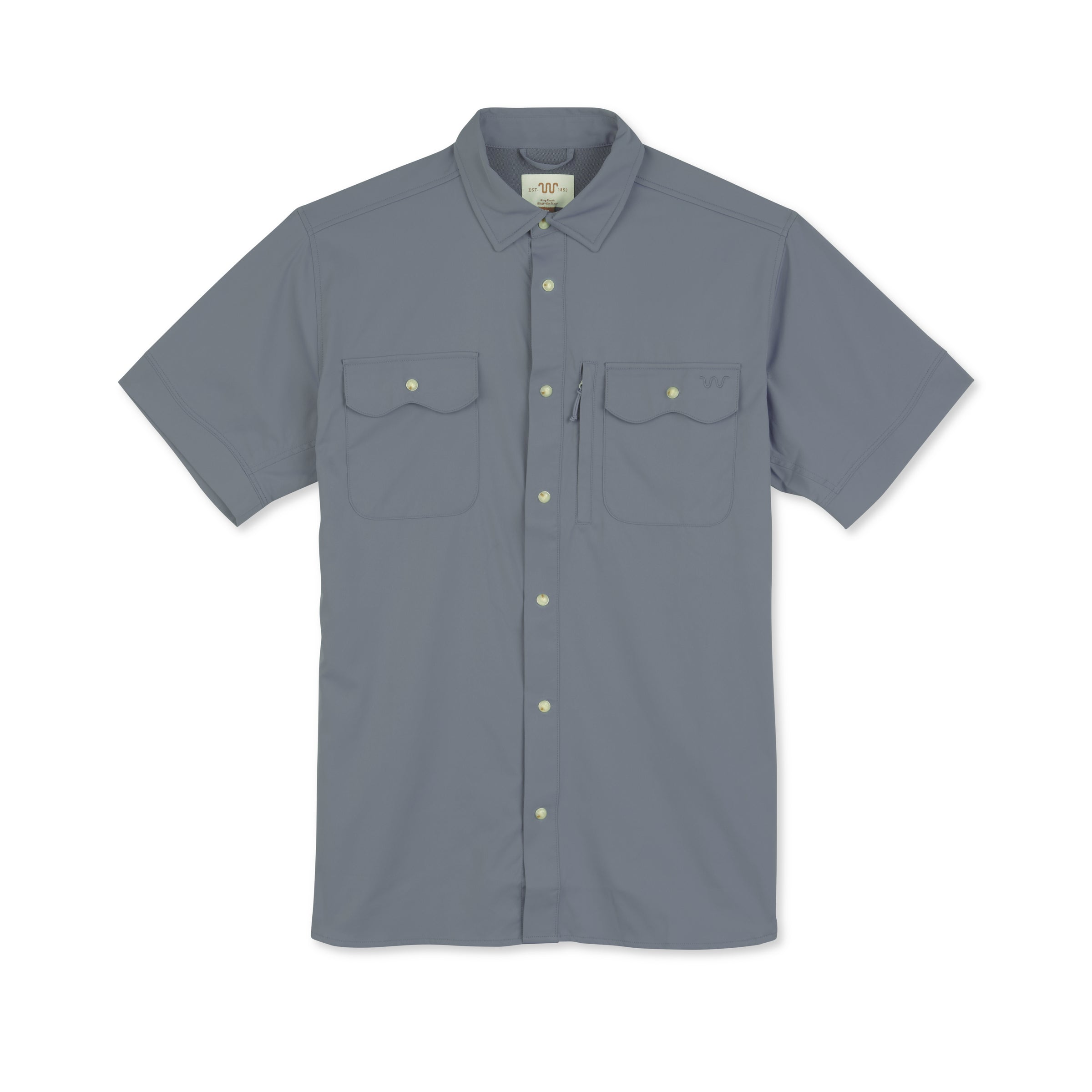 Men's Blue Norther™ Short Sleeve Tech Shirt