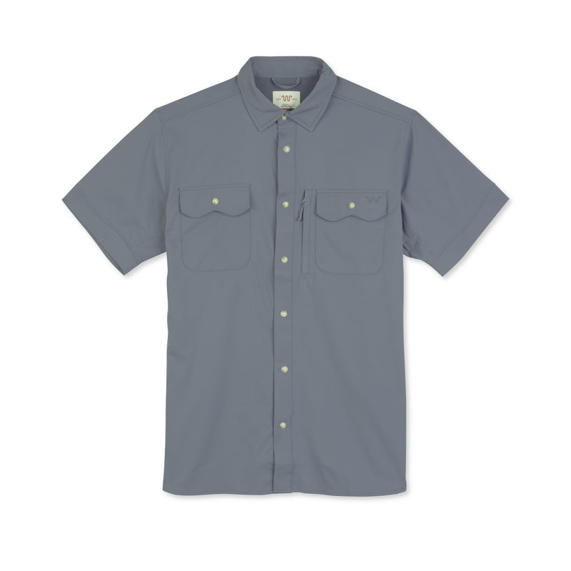 Men's Blue Norther™ Short Sleeve Tech Shirt | BLUE HERON / Small