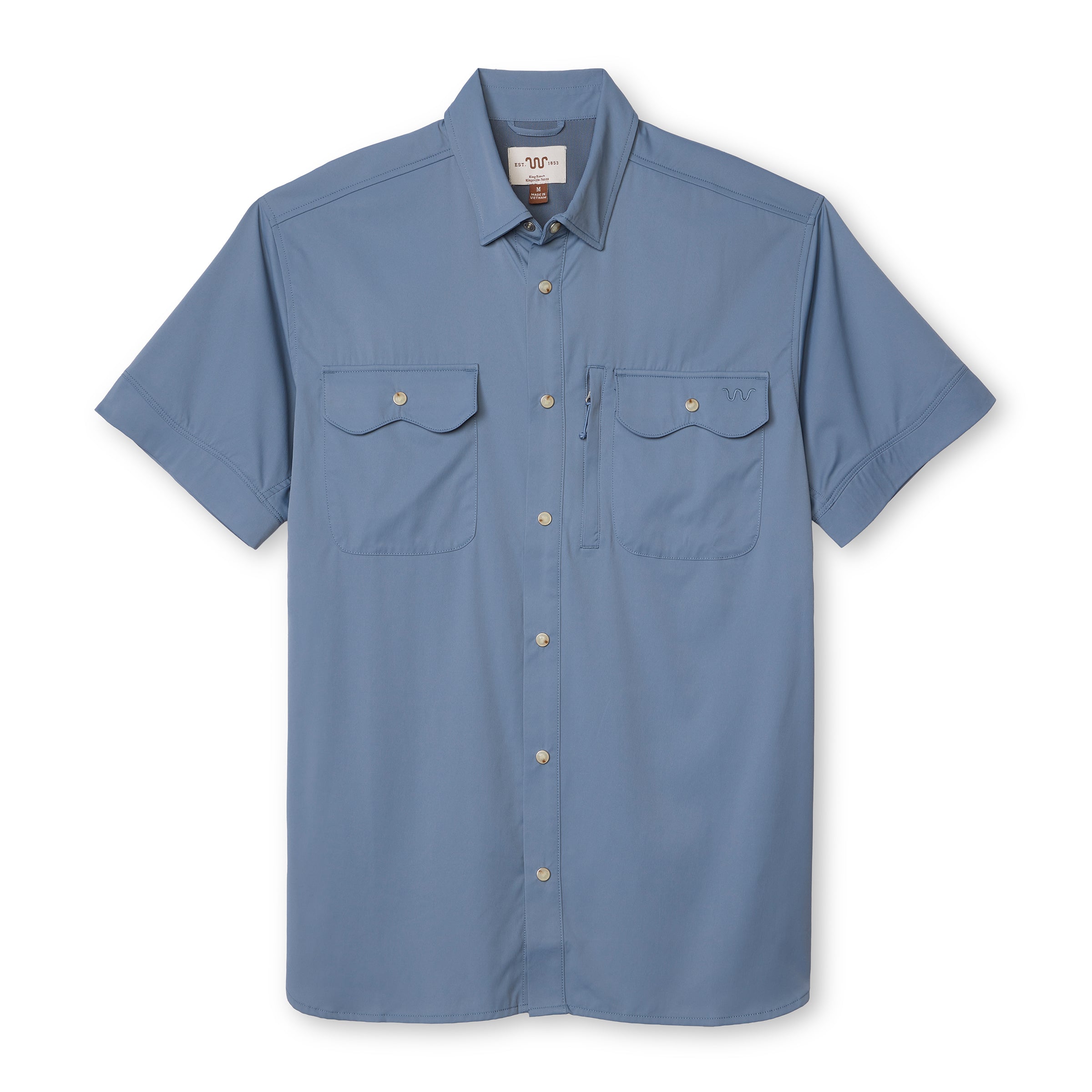 Men's Blue Norther™ Short Sleeve Tech Shirt
