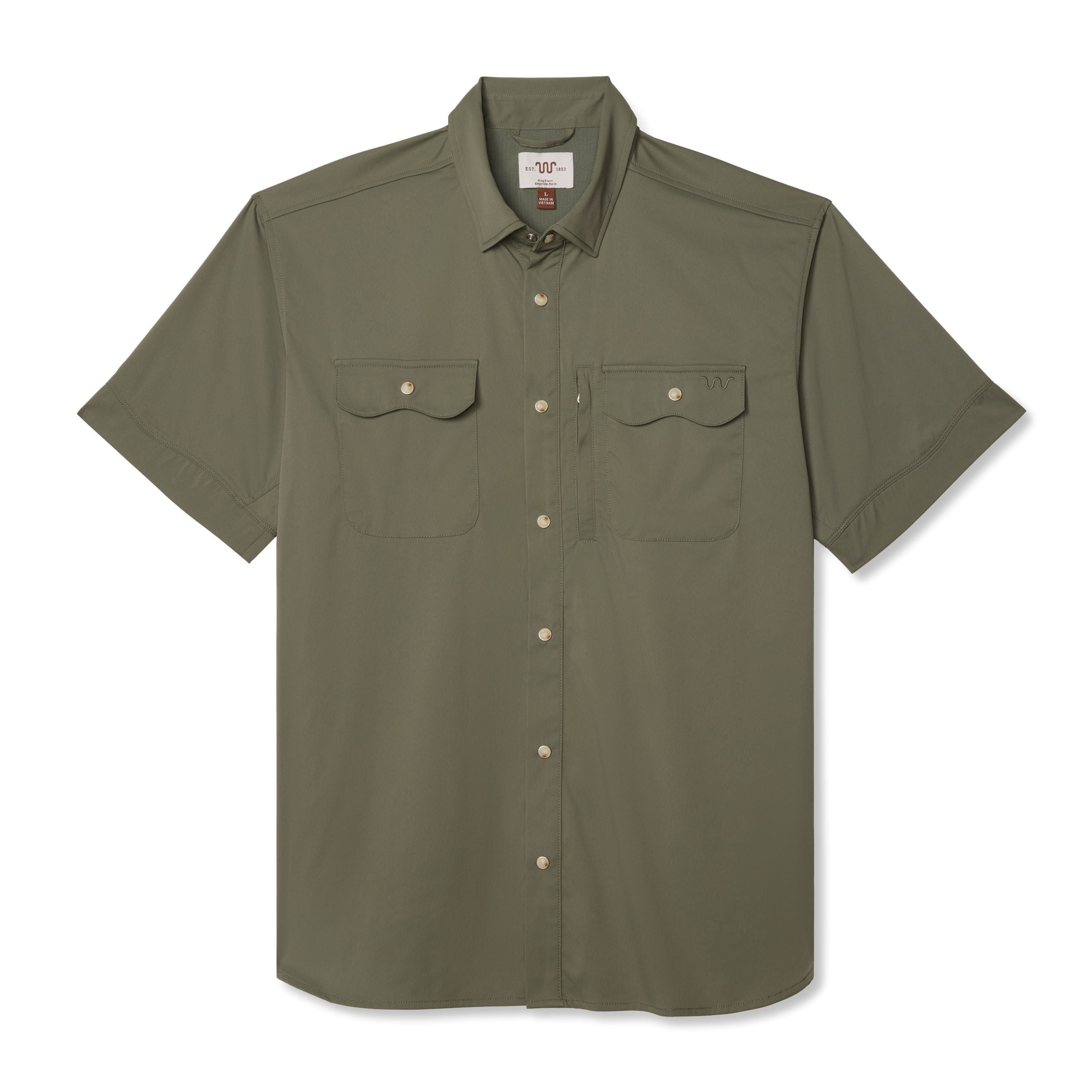 Men's Blue Norther® Short Sleeve Tech Shirt