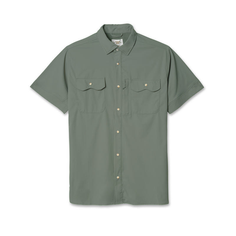Men's Blue Norther™ Short Sleeve Tech Shirt | PRICKLY PEAR SAGE / Small