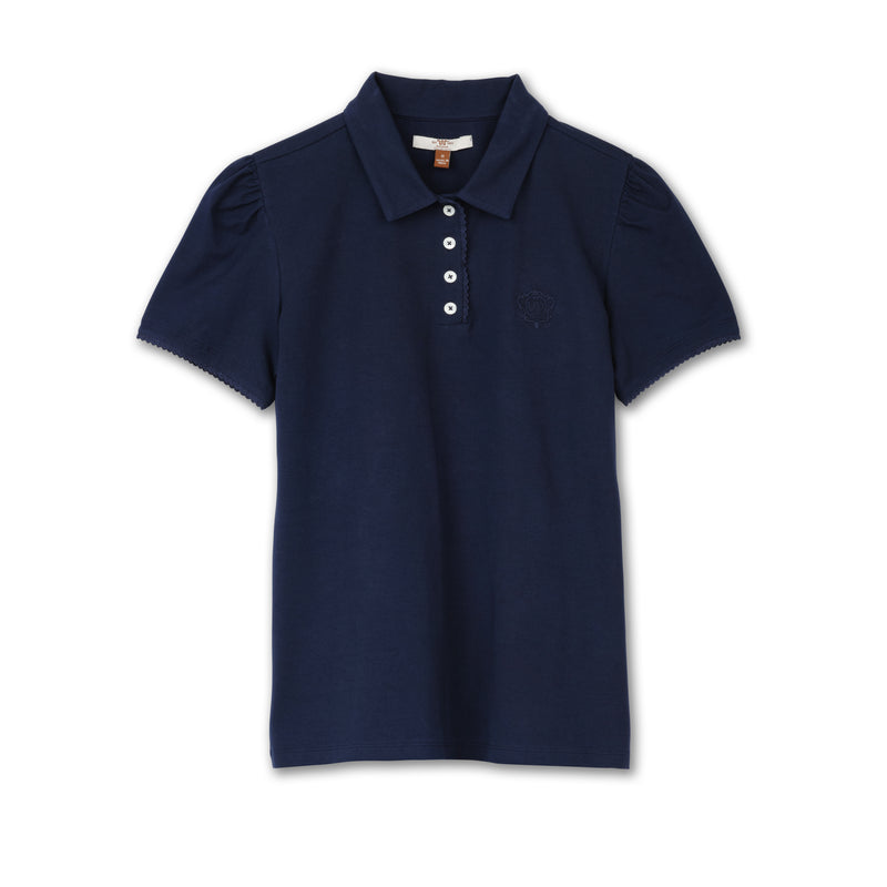 Women's Ranch Polo | NAVY / Extra Small