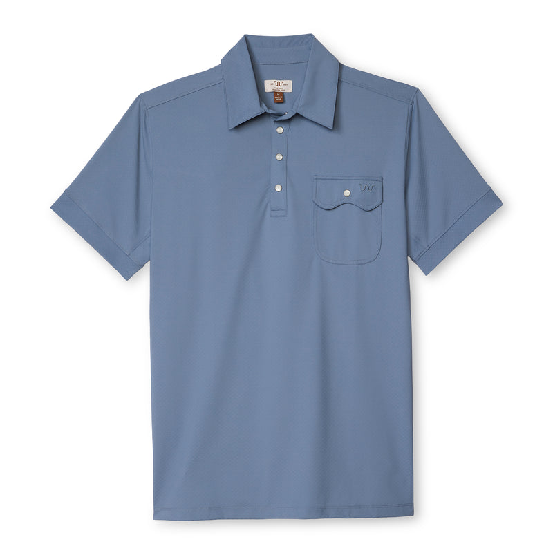 Men's Blue Norther™ Ranch Polo | BLUE HERON / Small