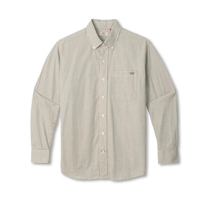 Main House Button Down Shirt | DUSTY OLIVE / Small