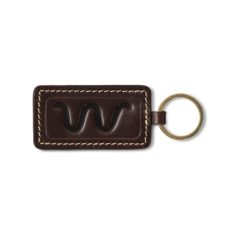 Laureles Square Keychain | CHOCOLATE