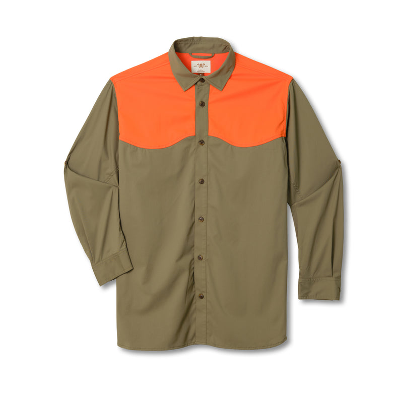 Men’s Blue Norther™ Two-Tone Shooting Shirt | DUSTY OLIVE / Small