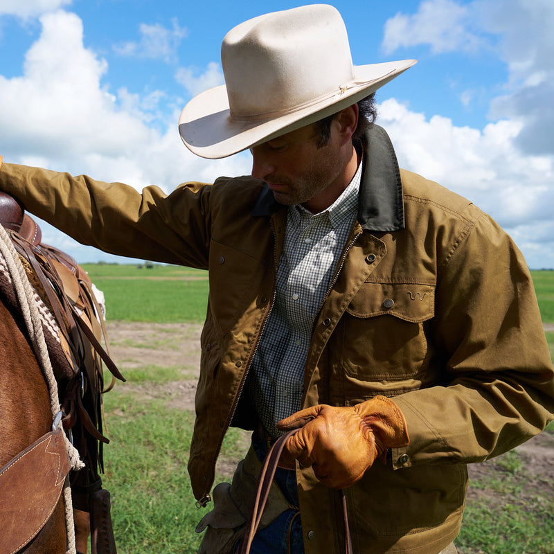 Men's Upland Brush Jacket | hover-BRUSHED TAN
