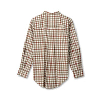 Women's  2 Tone Gingham Shirt