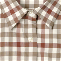 Women's  2 Tone Gingham Shirt