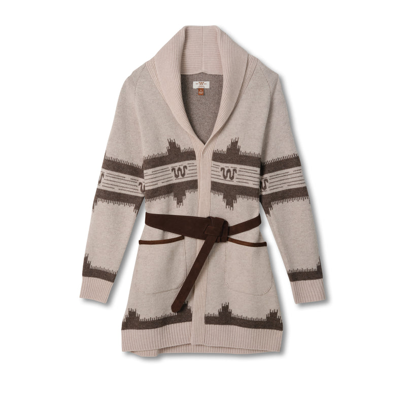 Women's KR Shawl Cardigan | DIAMONDBACK TAN / Extra Small
