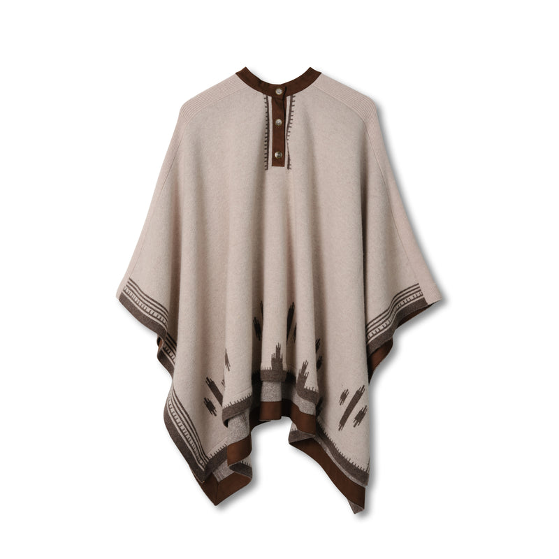 Women's Poncho | DIAMONDBACK TAN