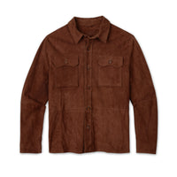 Men's Goat Suede Shirt Jacket