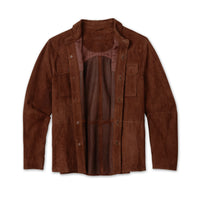 Men's Goat Suede Shirt Jacket