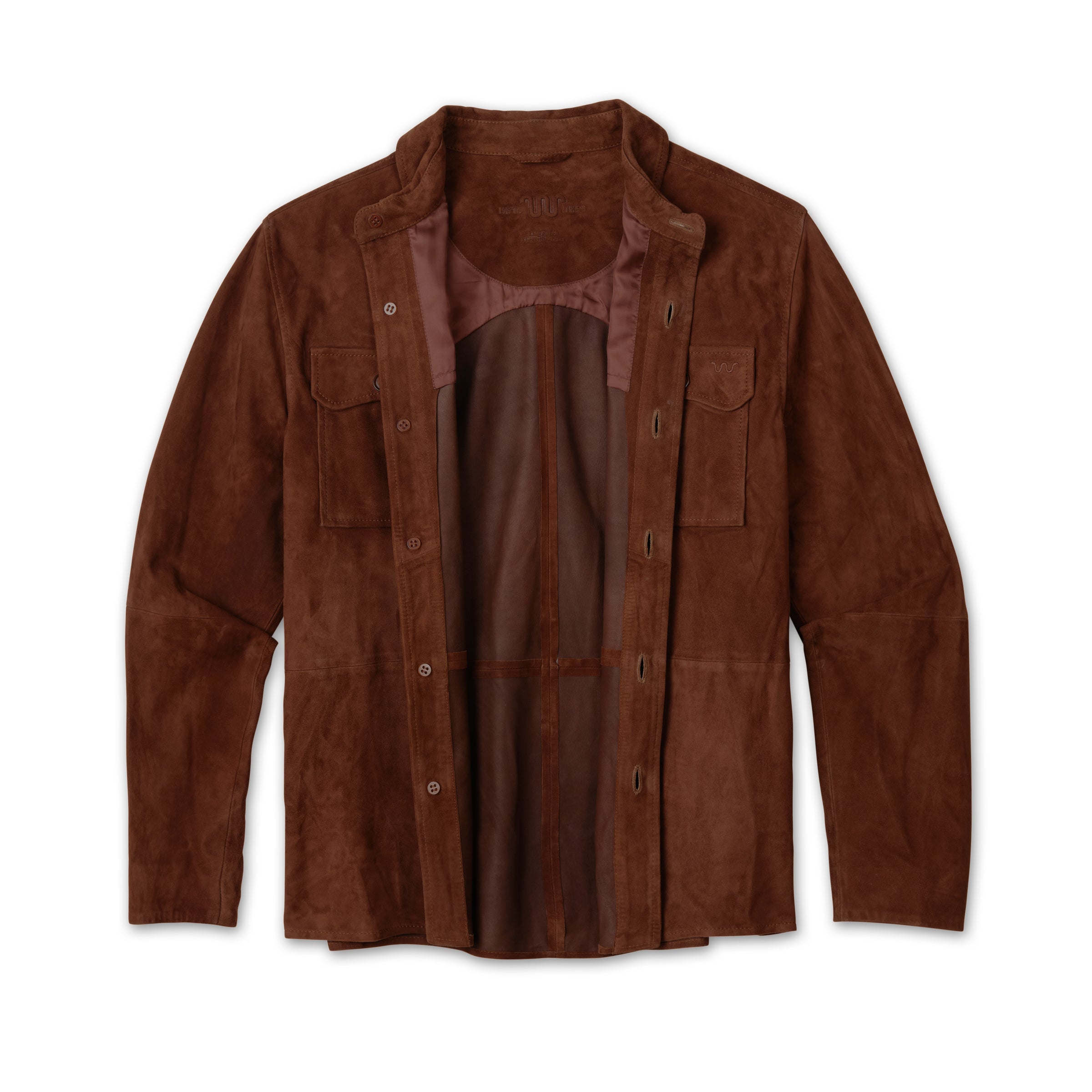 Men's Goat Suede Shirt Jacket