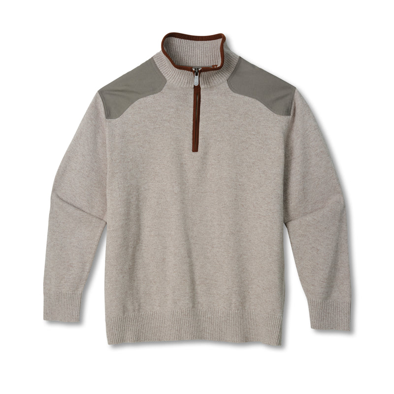 Men's Field Quarter Zip | GREY / Small
