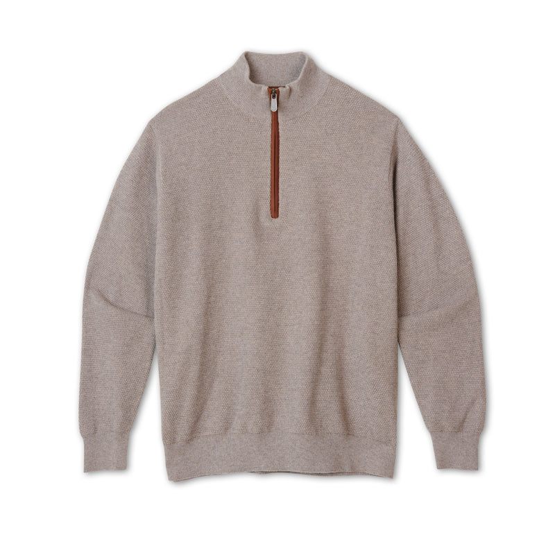 Men's Main House Quarter Zip, Heathered | GREY / Small