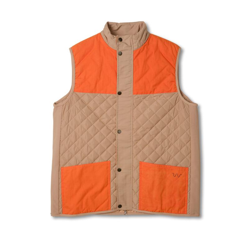 Men's Upland Quilted Vest | BRITISH TAN / Small