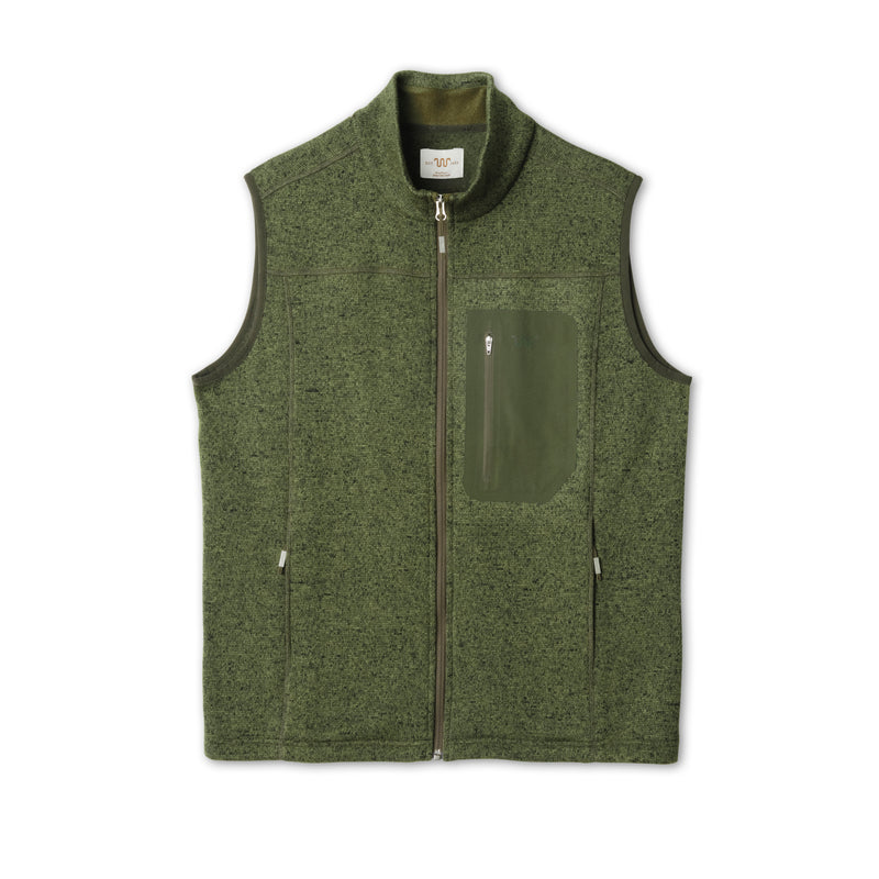 Men's Calandria Game Fleece Vest | OLIVE / Small