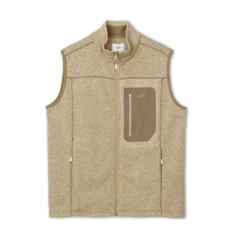 Men's Calandria Game Fleece Vest | TAN / Small