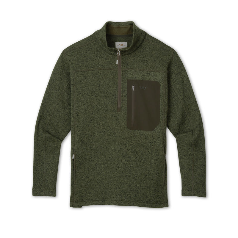 Men's Calandria Game Fleece Pullover | OLIVE / Small