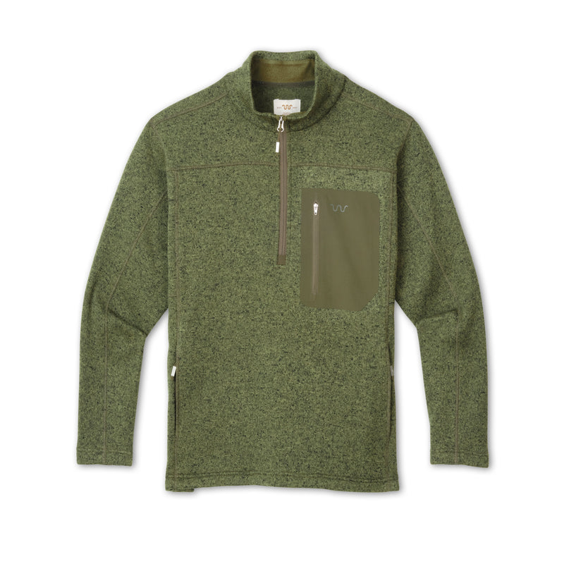 Men's Calandria Game Fleece Pullover | OLIVE / Small