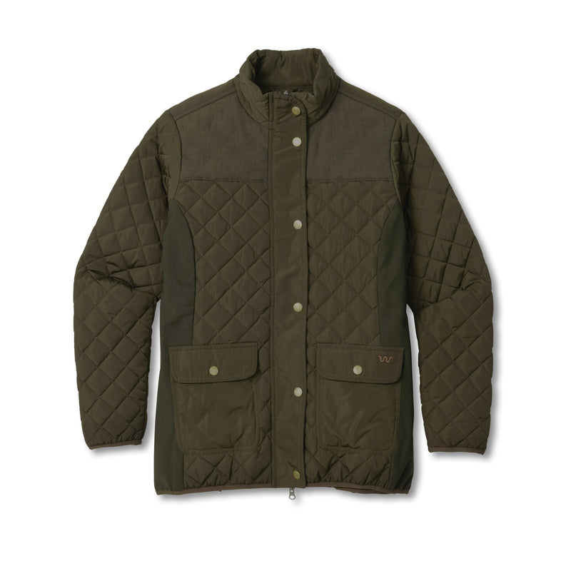 Women's Upland Quilted Jacket | DARK OLIVE / Extra Small