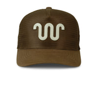 Solid Running W Cap