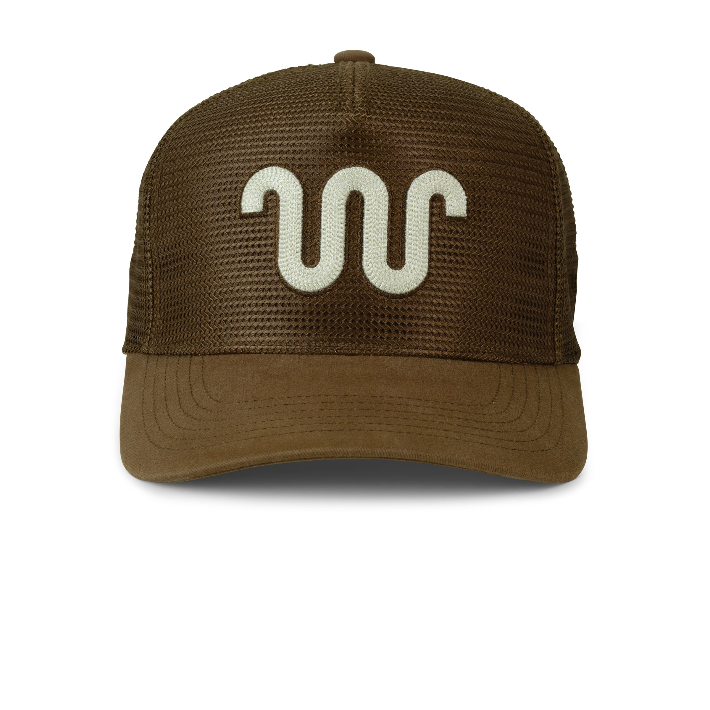 Solid Running W Cap