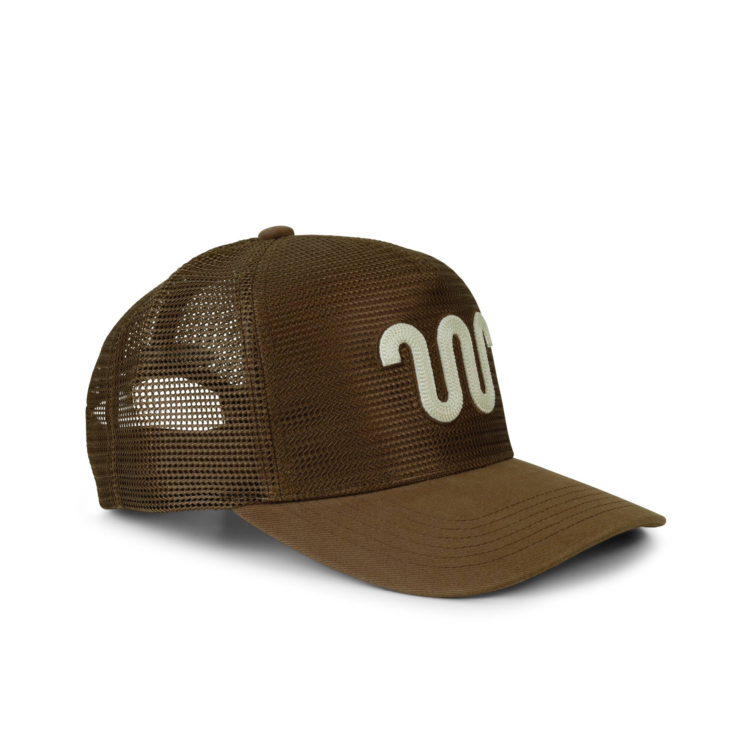 Solid Running W Cap