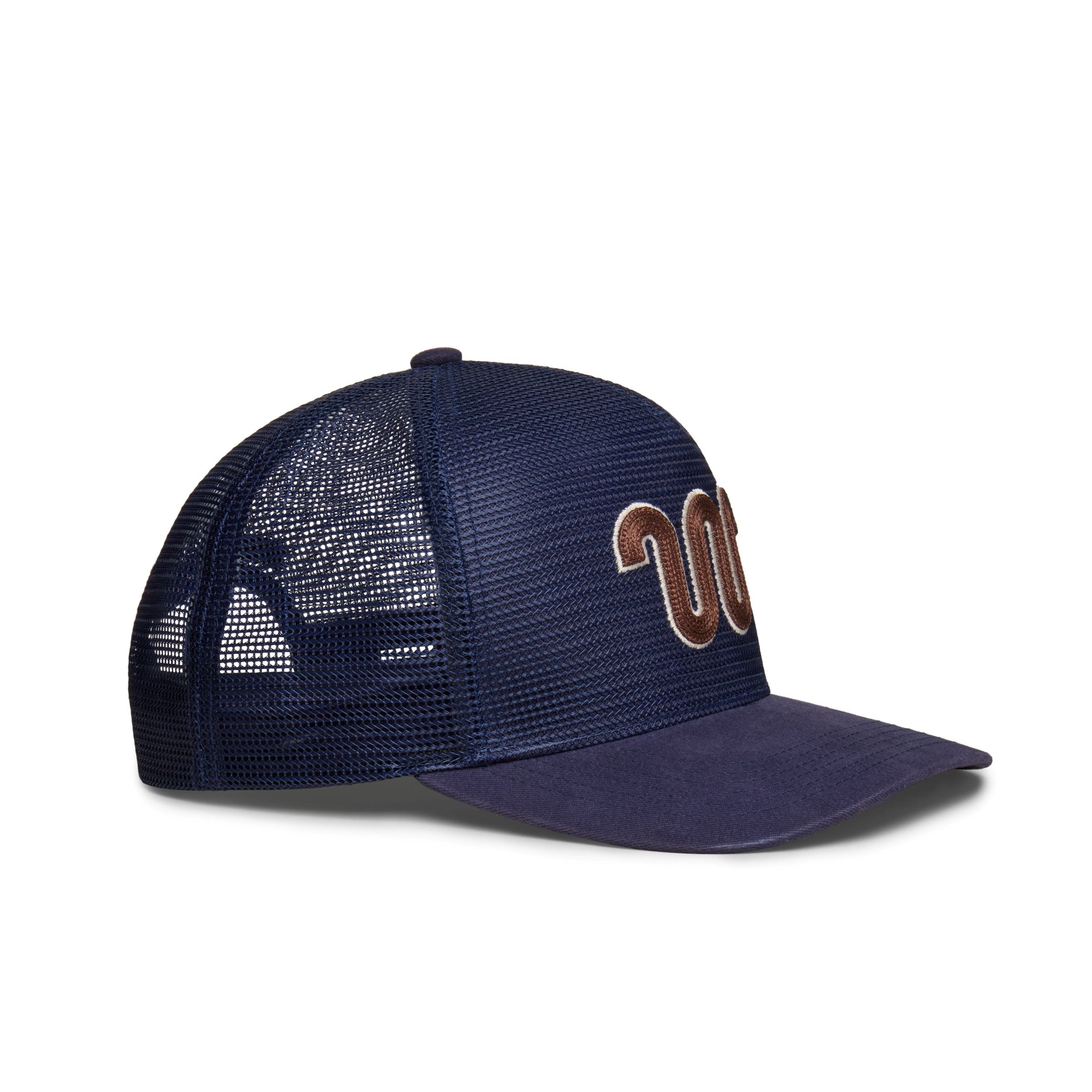 Solid Running W Cap