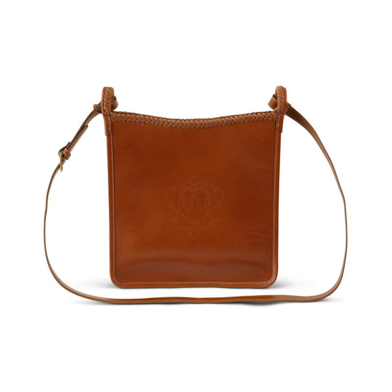 Whipstitch Crossbody | SADDLE TAN