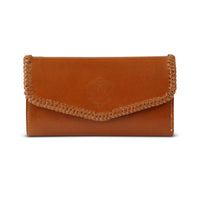 Whipstitch Continental Wallet