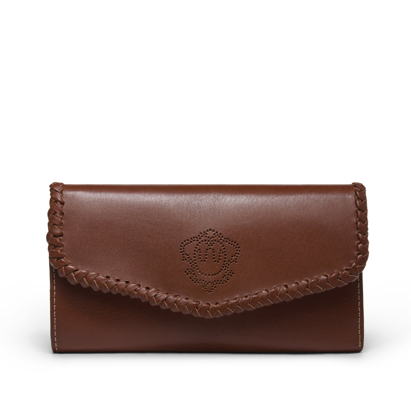 Whipstitch Continental Wallet | SADDLE TAN