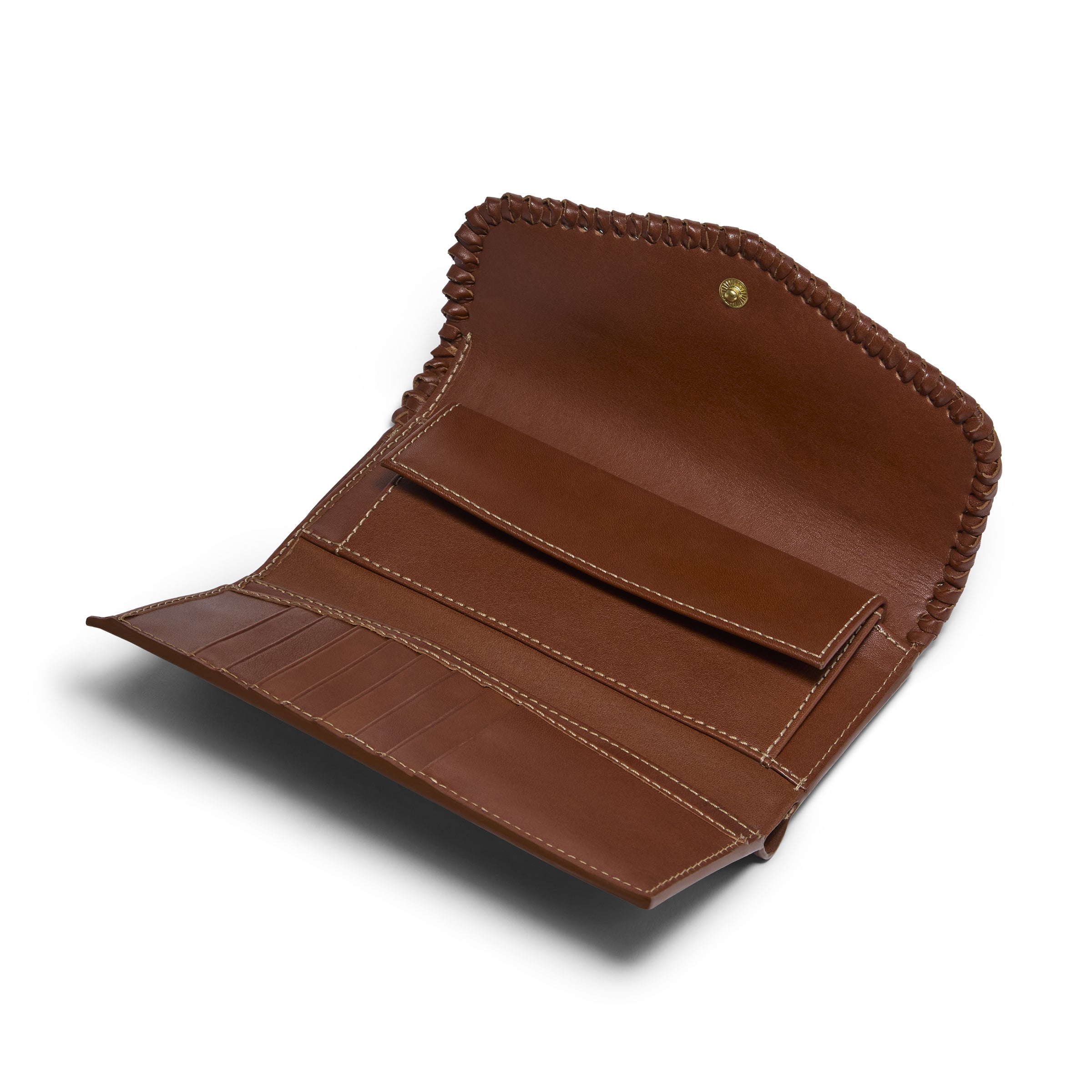 Whipstitch Continental Wallet