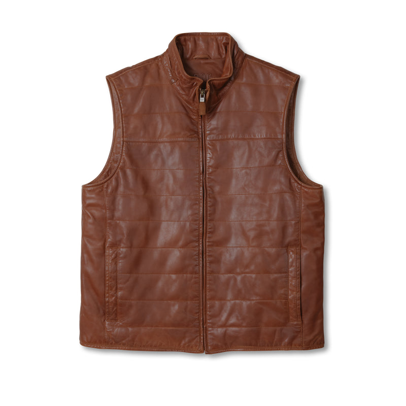 Men's Encino Quilted Vest | KING RANCH BROWN / Small