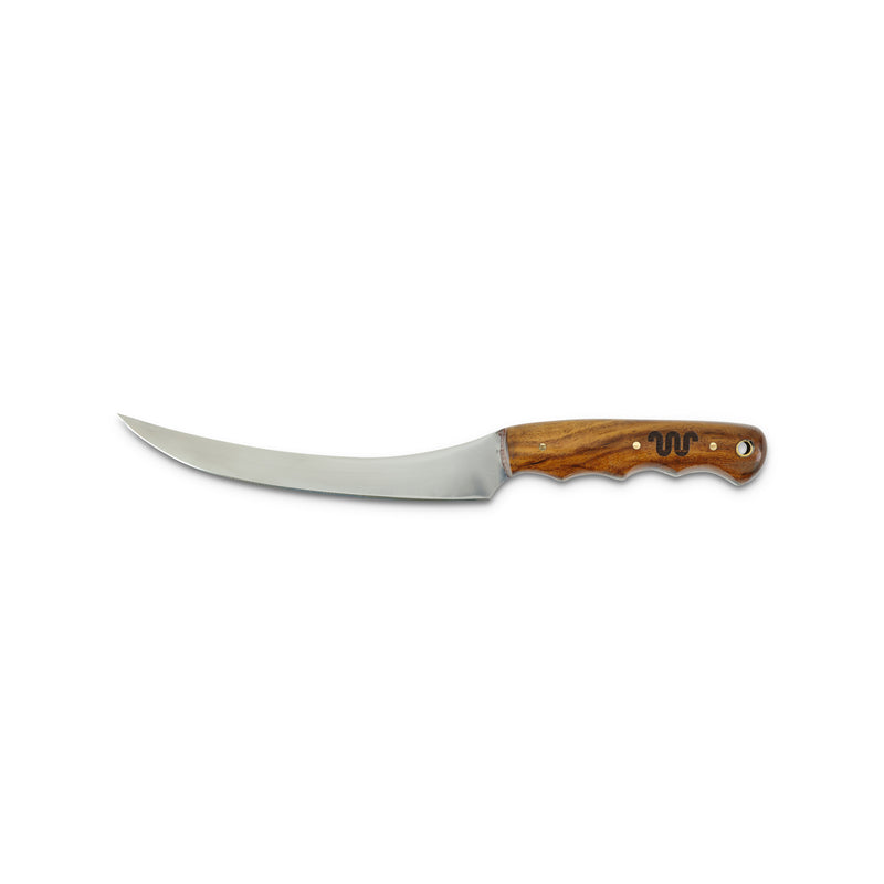 KR Mesquite Fixed Blade Filet Knife | BROWN