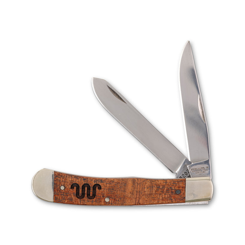 Moore Maker Trapper Knife | BROWN