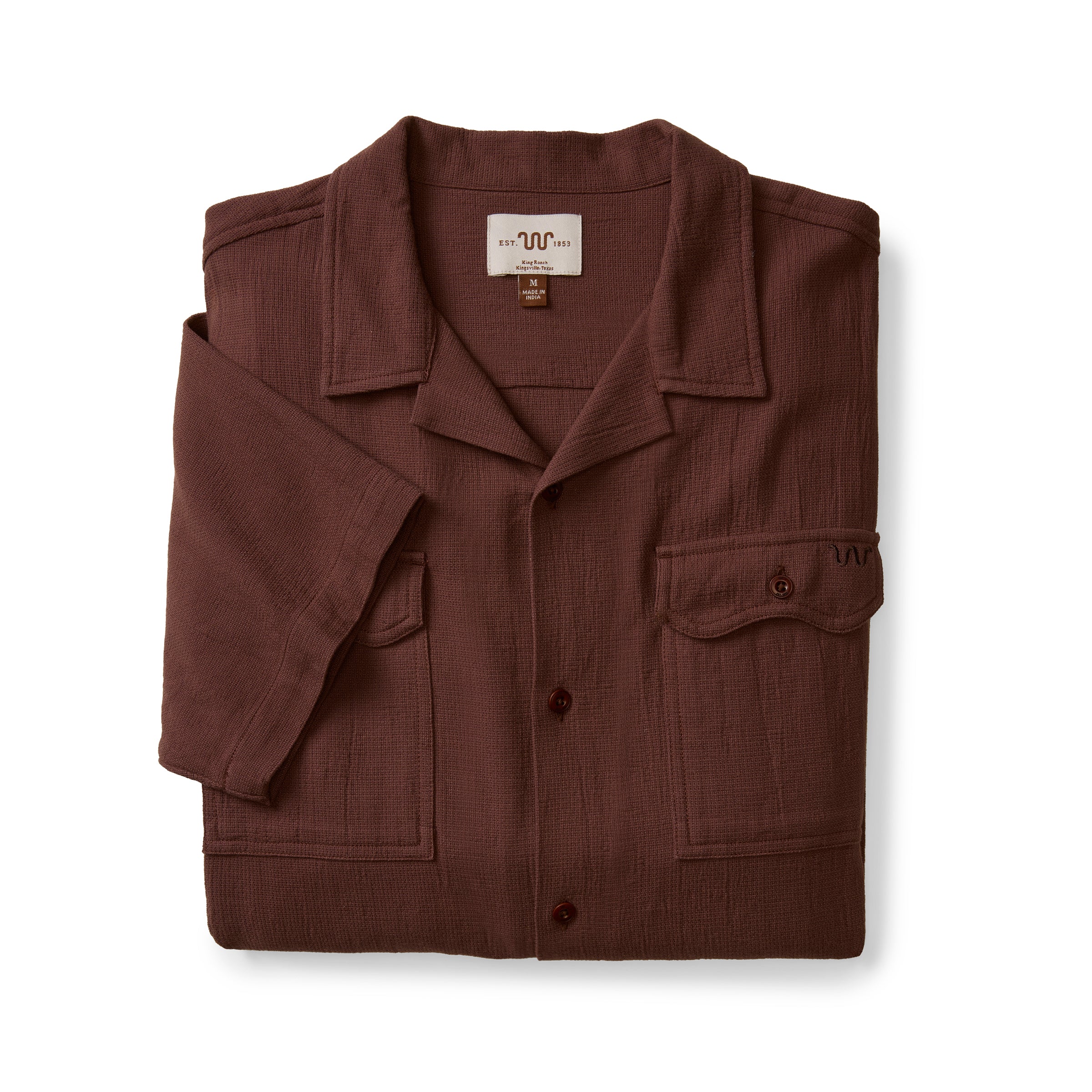 Men's Canelo Basketweave Camp Shirt