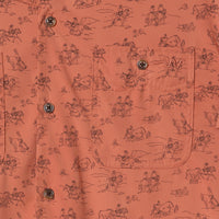 Men's Blue Norther® Canelo Camp Shirt, Cowboy Print