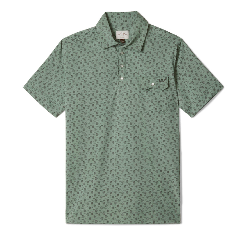 Men's Blue Norther™ Polo, Cactus | PRICKLY PEAR SAGE / Small