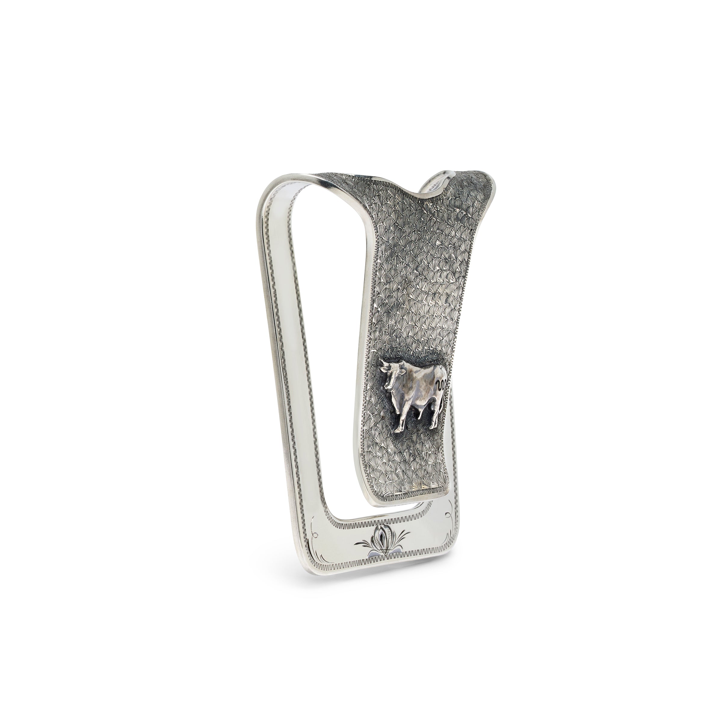 King Ranch X Clint Orms Bull Money Clip