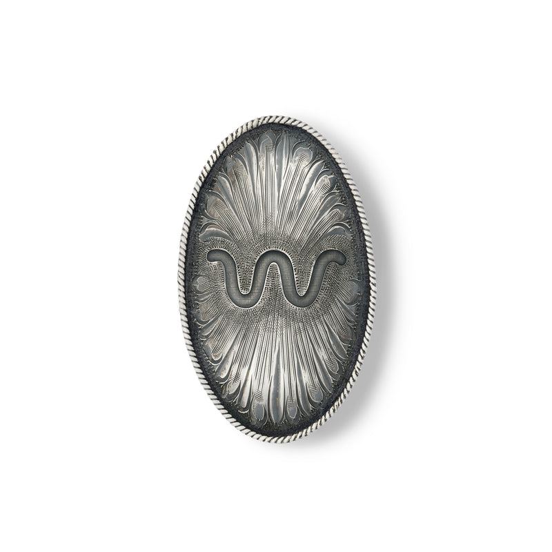 King Ranch X Clint Orms W Scarf Slide | SILVER