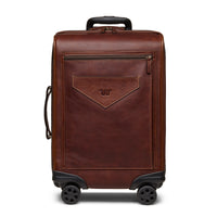 Kineño Leather Wheeled Carry On