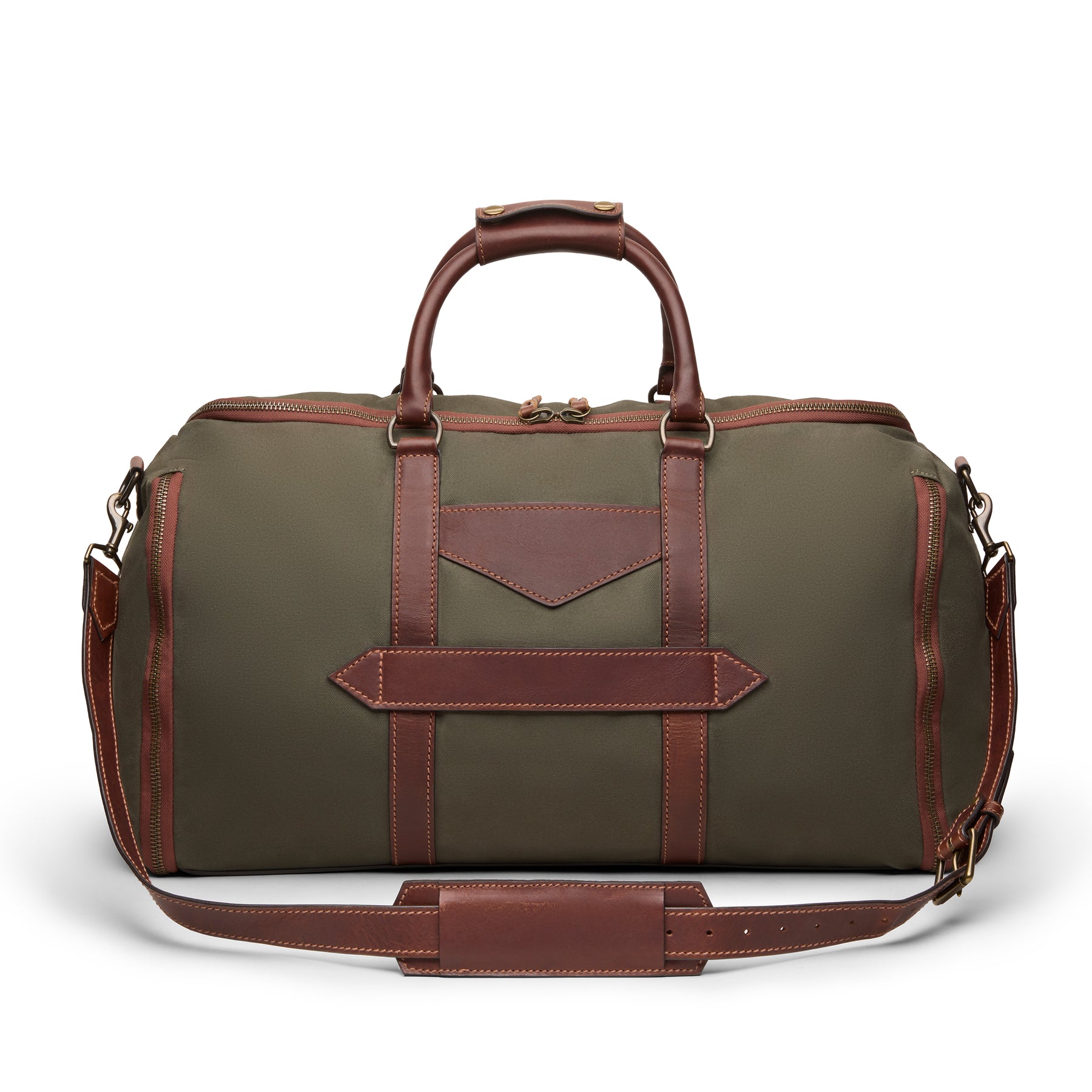Kineño Canvas Garment Duffle – King Ranch Saddle Shop