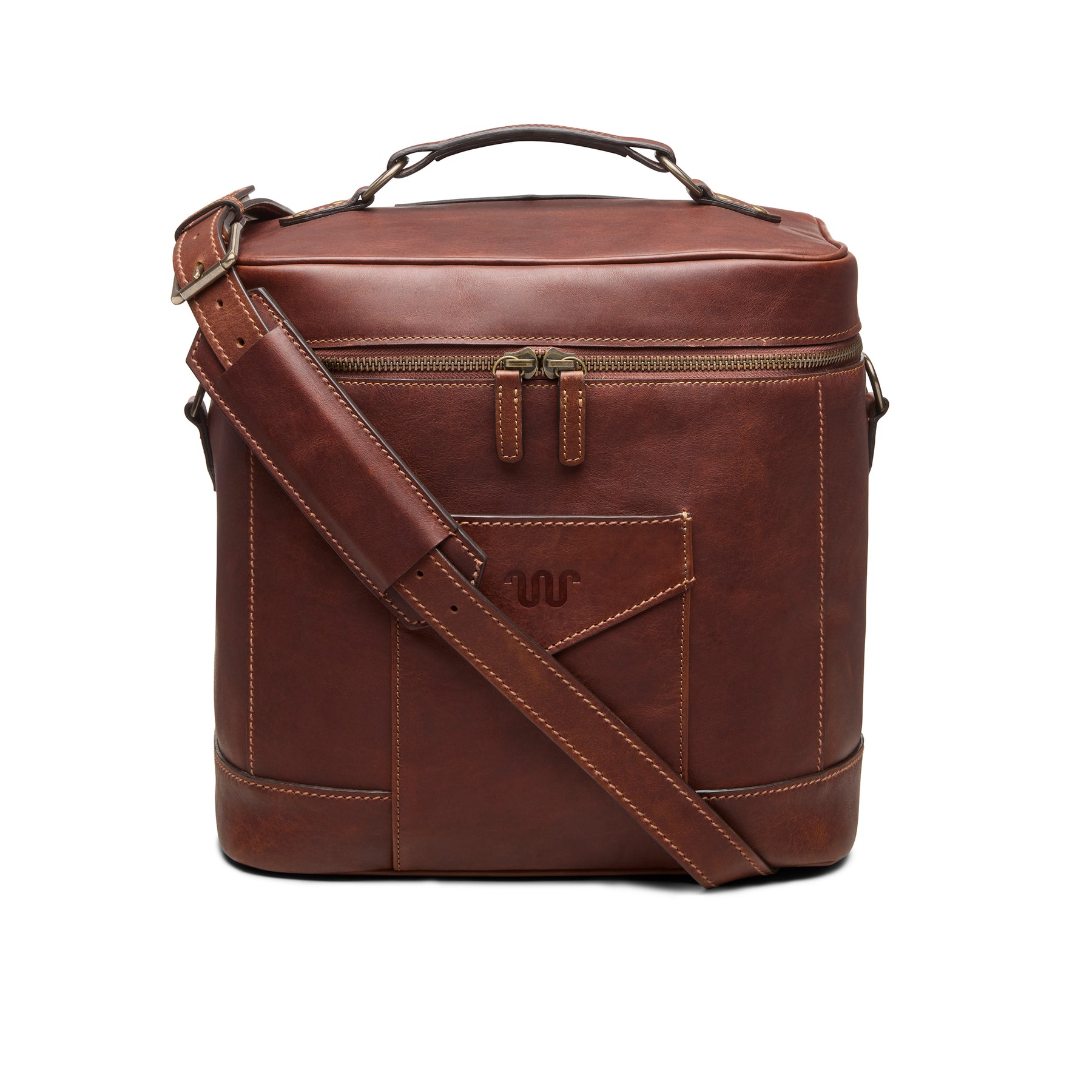 Kineño Leather Cocktail Case – King Ranch Saddle Shop