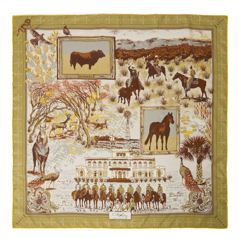 King Ranch Heirloom Scarf | BROWN