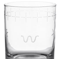 KR Historic Brands Double Old Fashioned Glass