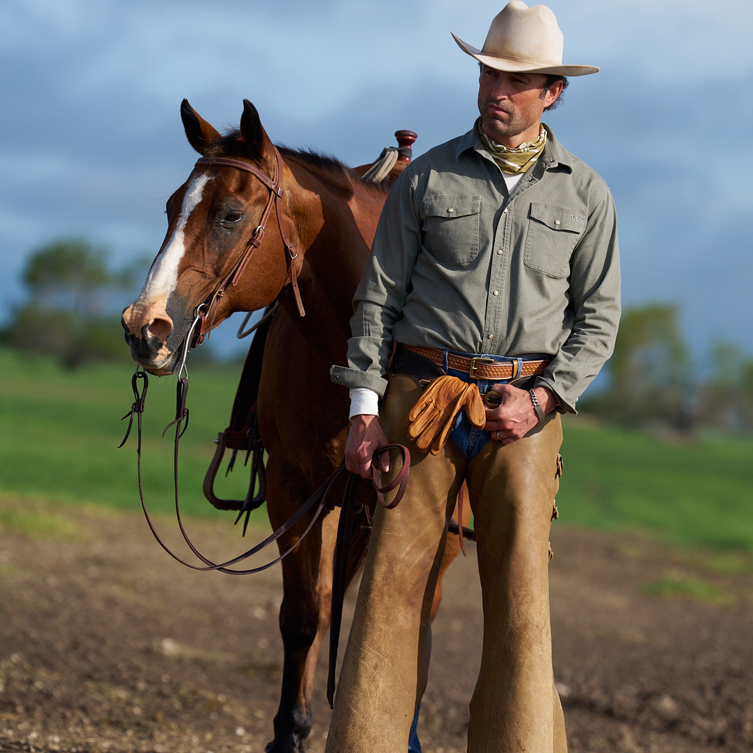 Men's Saltillo Washed Twill Shirt